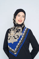 text -- twirl royal blue black