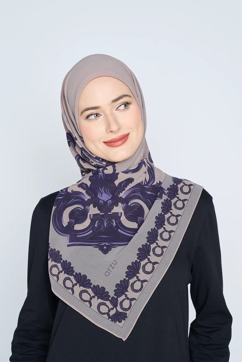 text -- twirl taupe purple