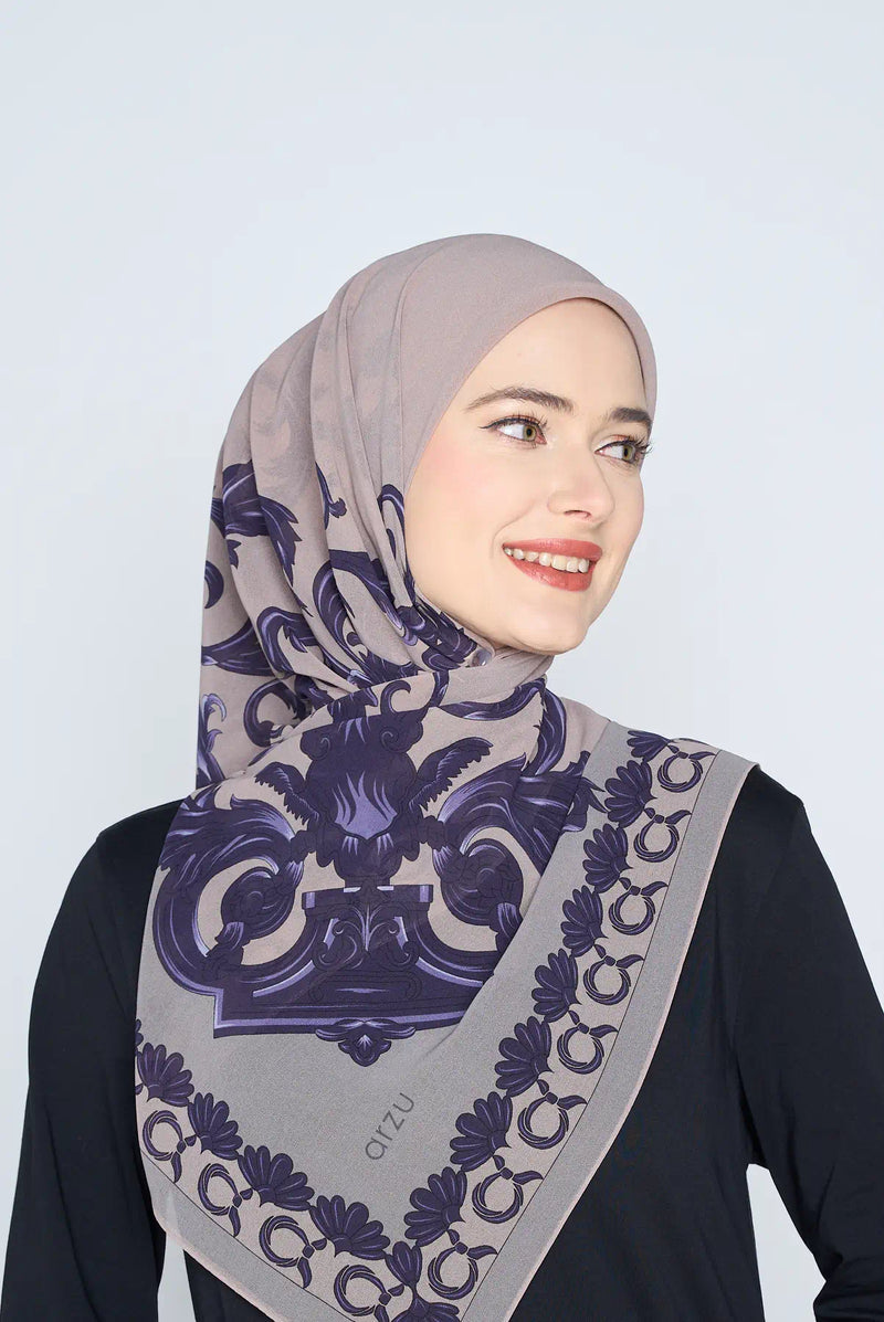 text -- twirl taupe purple