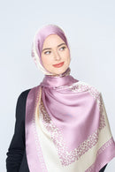 text -- leopard mauve cream