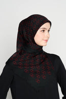 text -- gentle loop black red