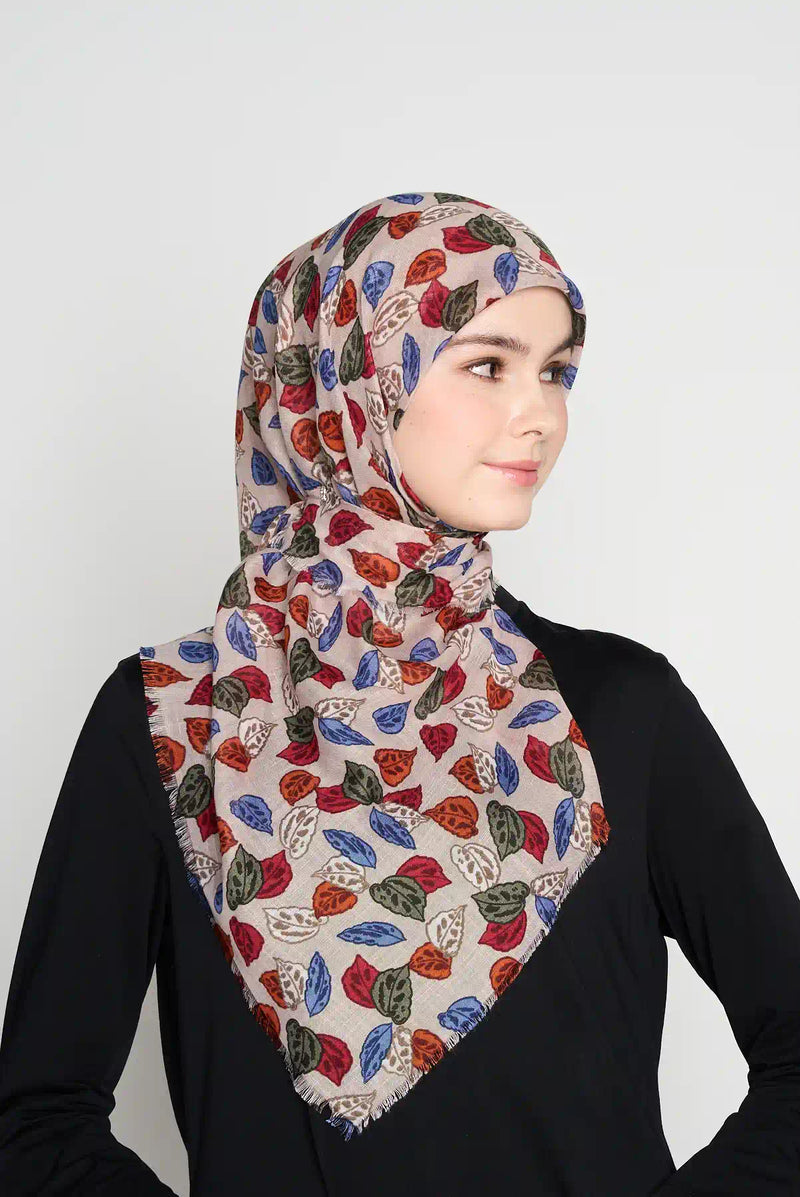 text -- quiet leaves nude pink