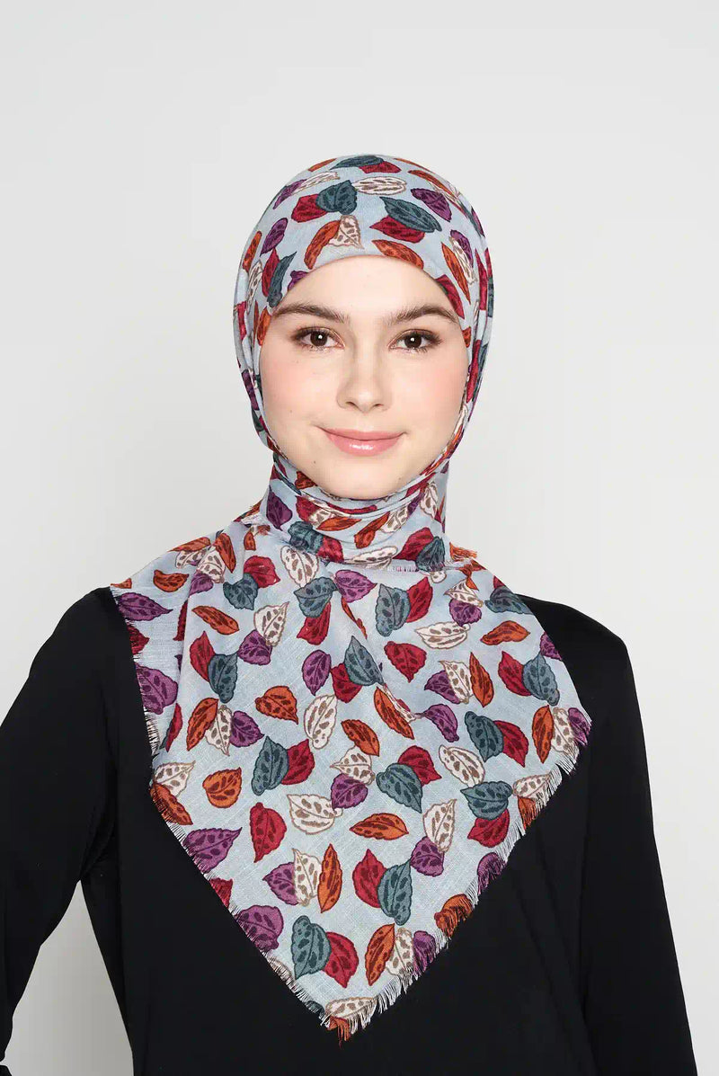 text -- quiet leaves soft blue