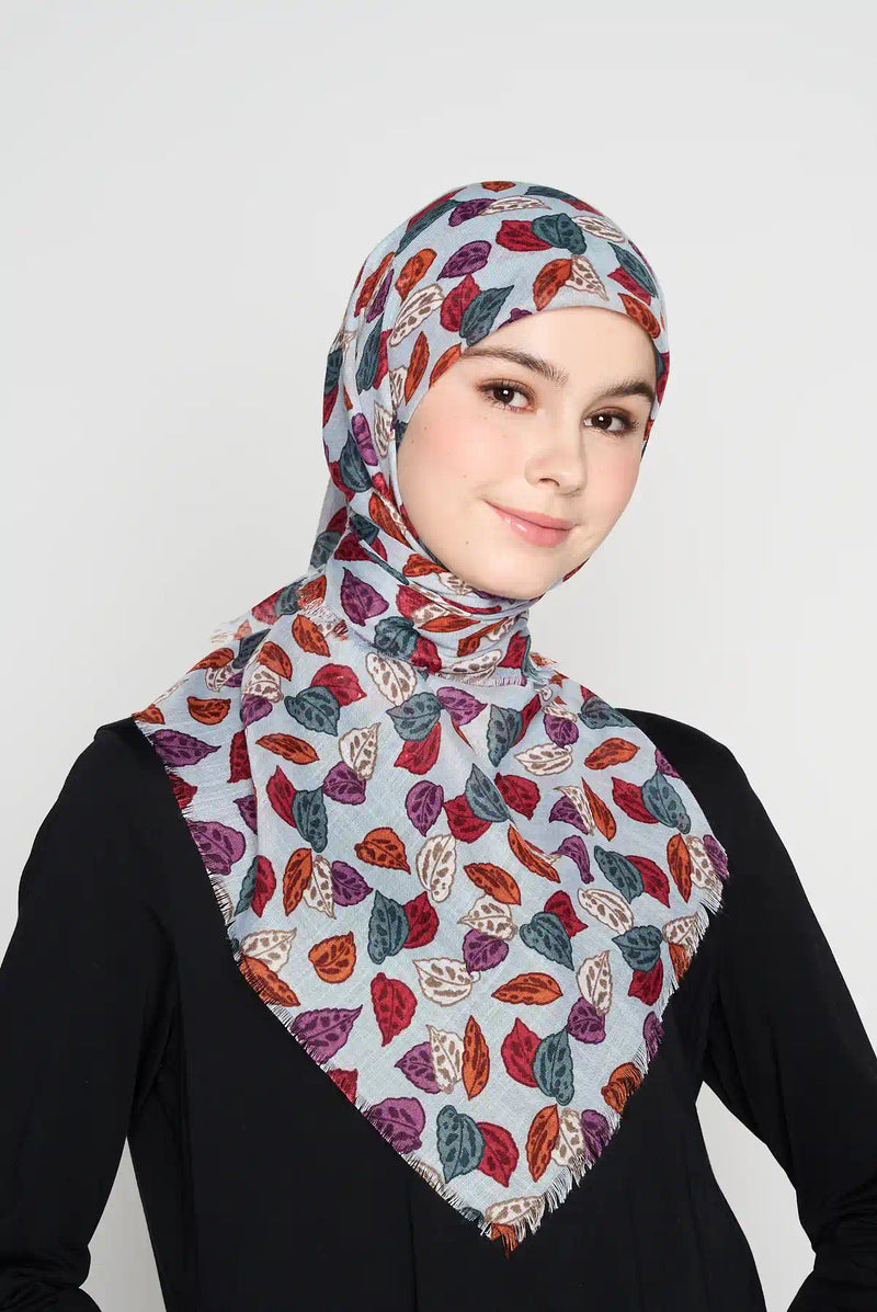 text -- quiet leaves soft blue