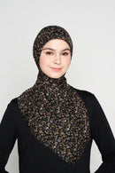 text -- tiny blooms black