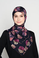 text -- evening foliage