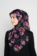 text -- evening foliage