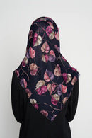 text -- evening foliage