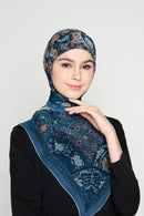 text -- blossom denim blue