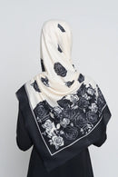 text -- classic rose black white