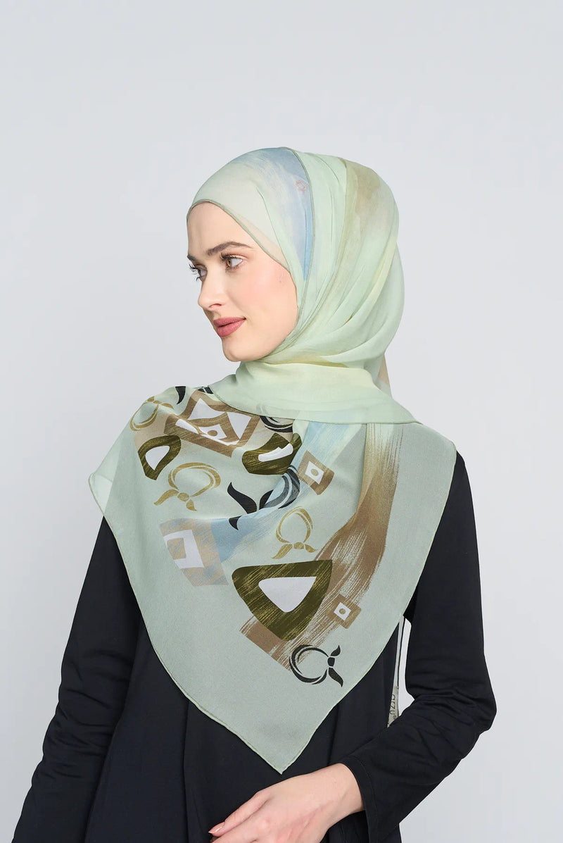 text -- charms cream sage