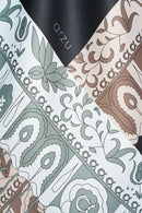 text -- tassels sophisticated black