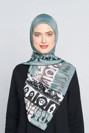 text -- tassels stone green