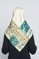 text -- tassels frosted green