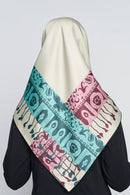 text -- tassels mixed color