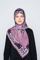 text -- floating rosey mauve