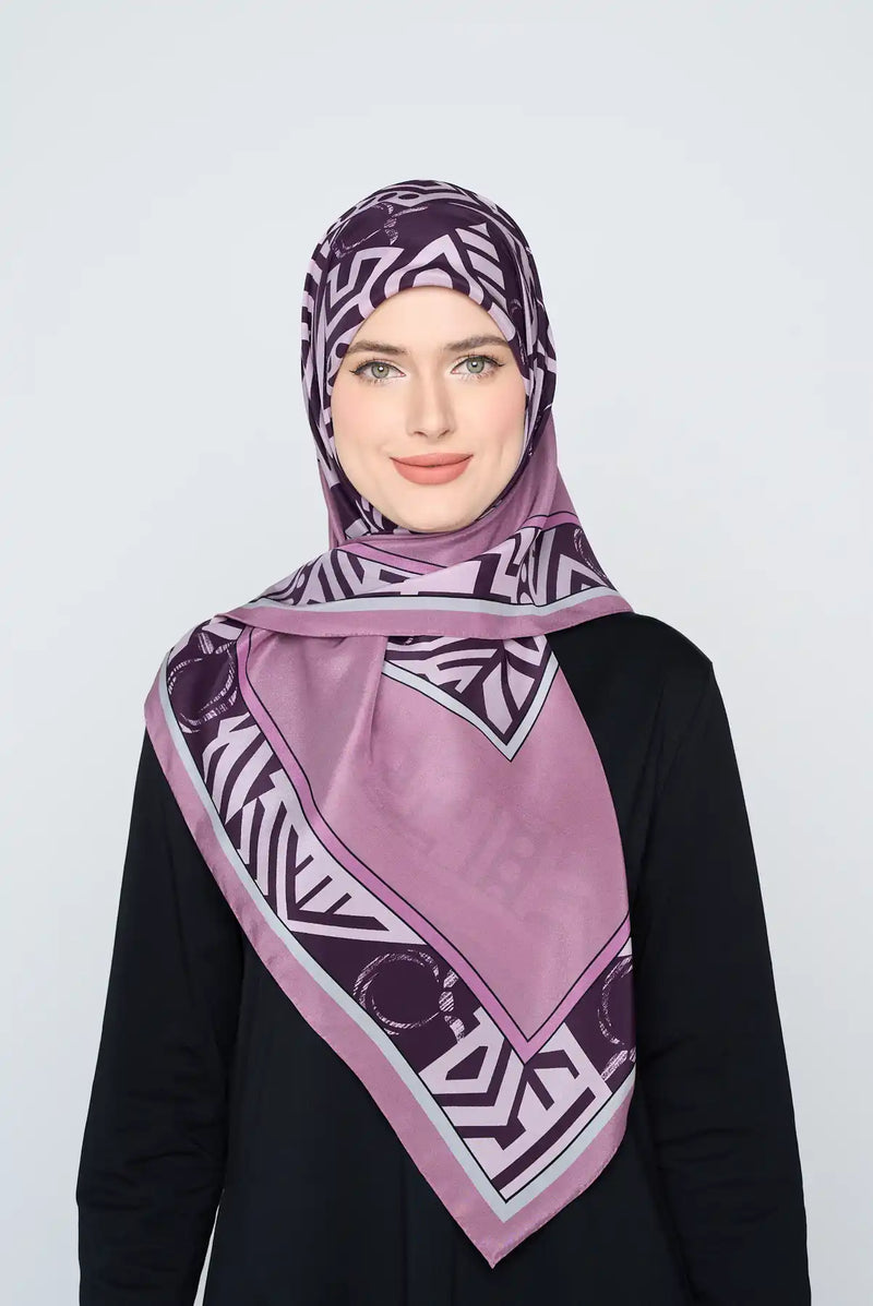 text -- floating rosey mauve