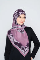 text -- floating rosey mauve