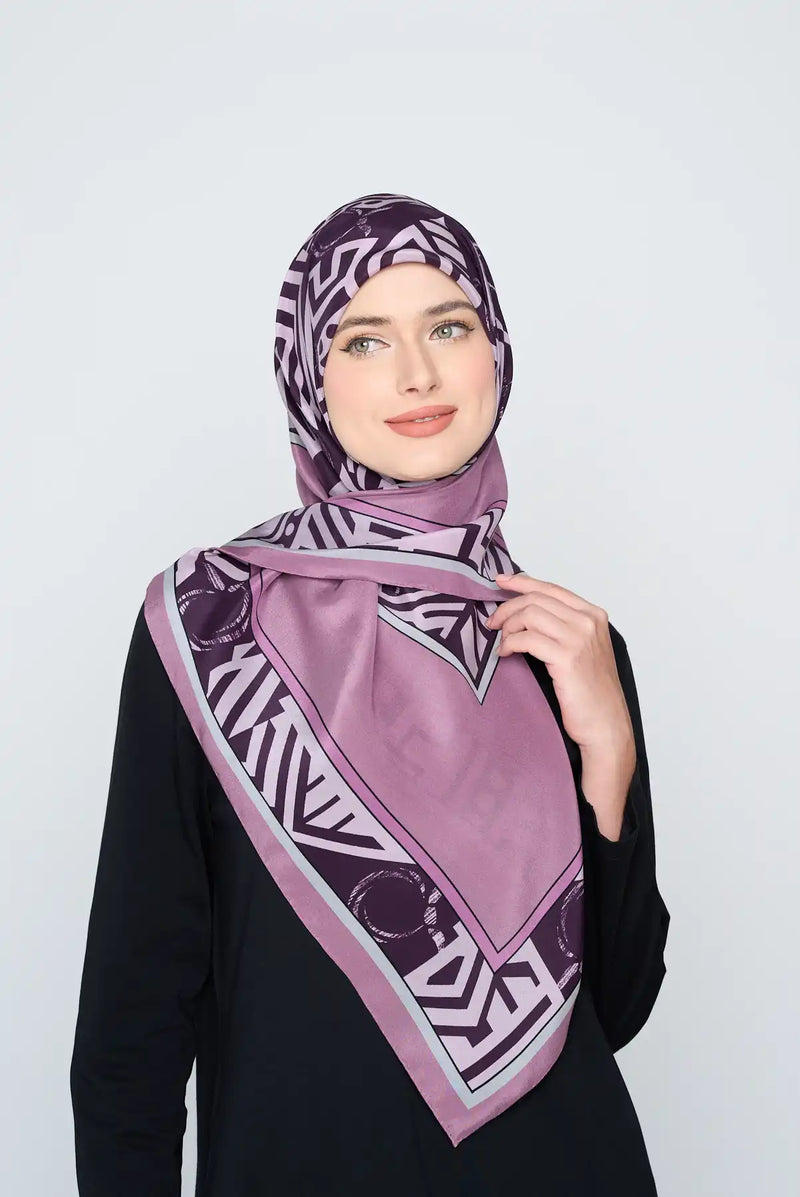 text -- floating rosey mauve