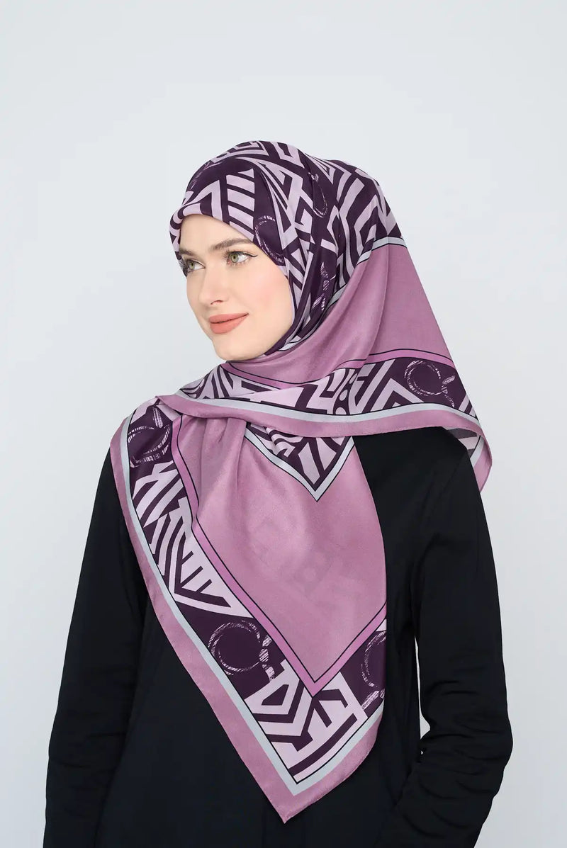 text -- floating rosey mauve
