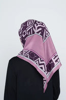 text -- floating rosey mauve