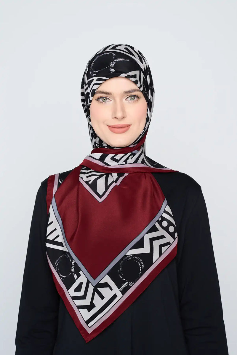 floating arzu logo square CREPEDECHINE SILK Large