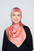 text -- reversible coral and nude