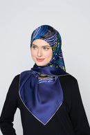 text -- reversible maroon and royal indigo