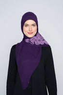bunga veil square CREPE SILK Large