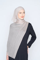 text -- chiffon silk taupe