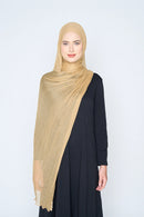 text -- chiffon silk soft mustard