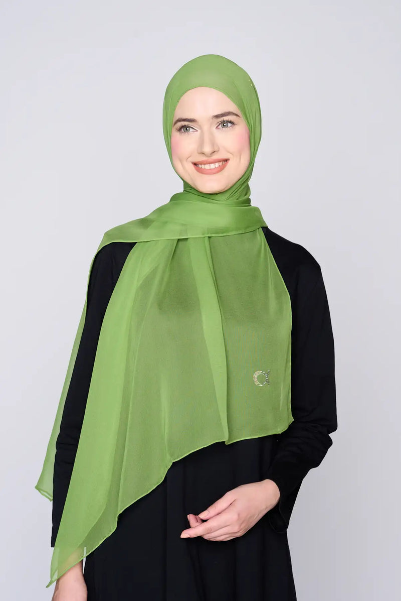 nude essentials scarf CREPE SILK