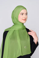 text -- crepe silk forest