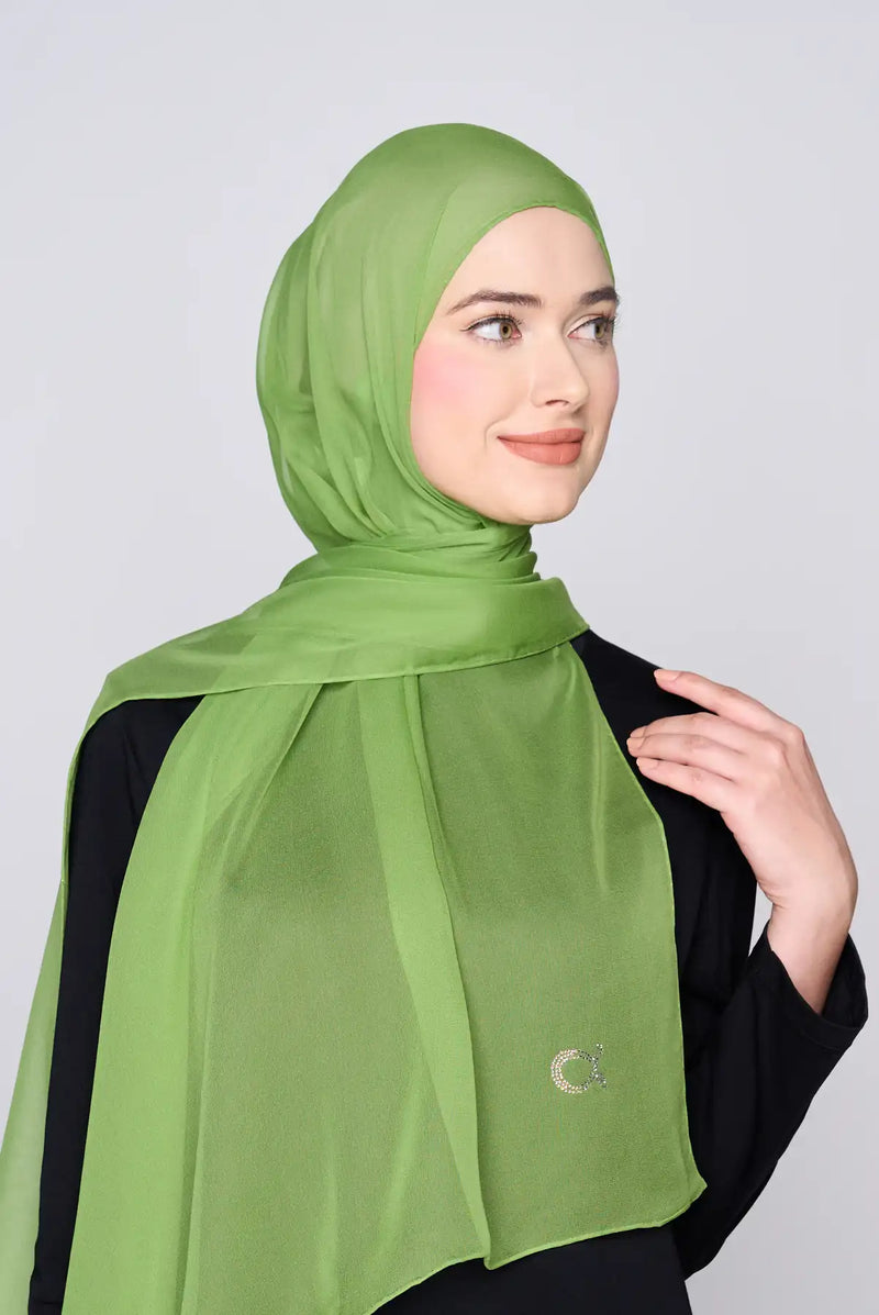 text -- crepe silk forest