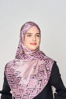 diamond lattices are forever scarf SERIOUSLY SATIN SILK