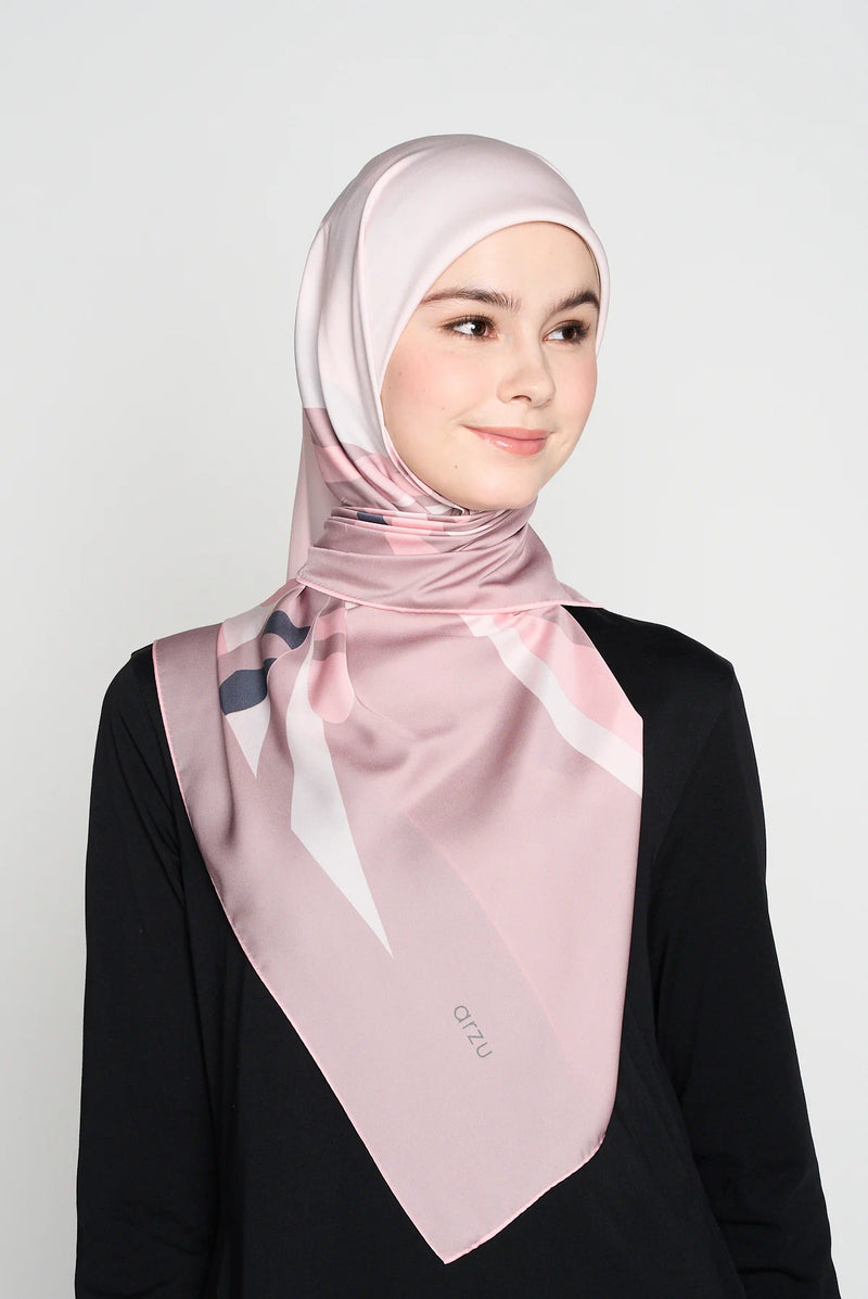 ribbon NO-SILK SILK™ satin large square