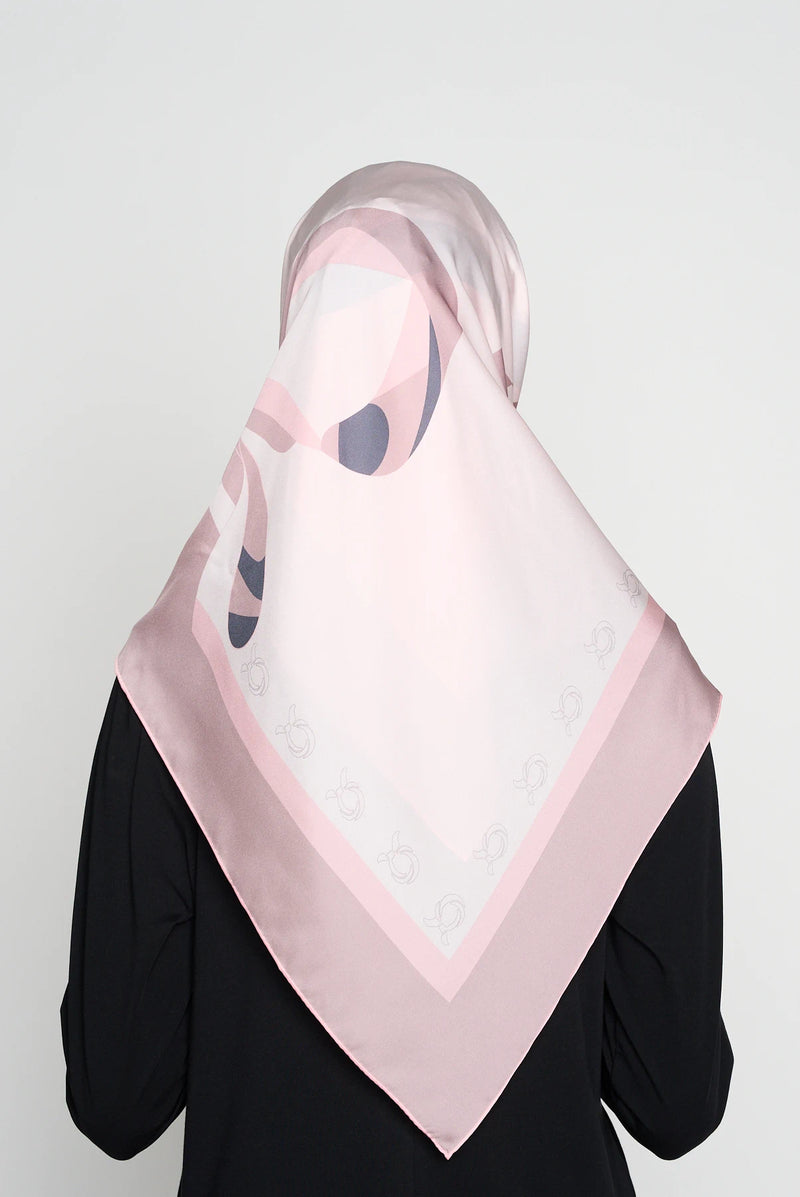 text -- ribbon blush pink