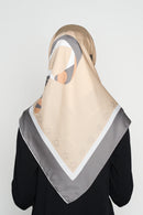 text -- ribbon sand taupe