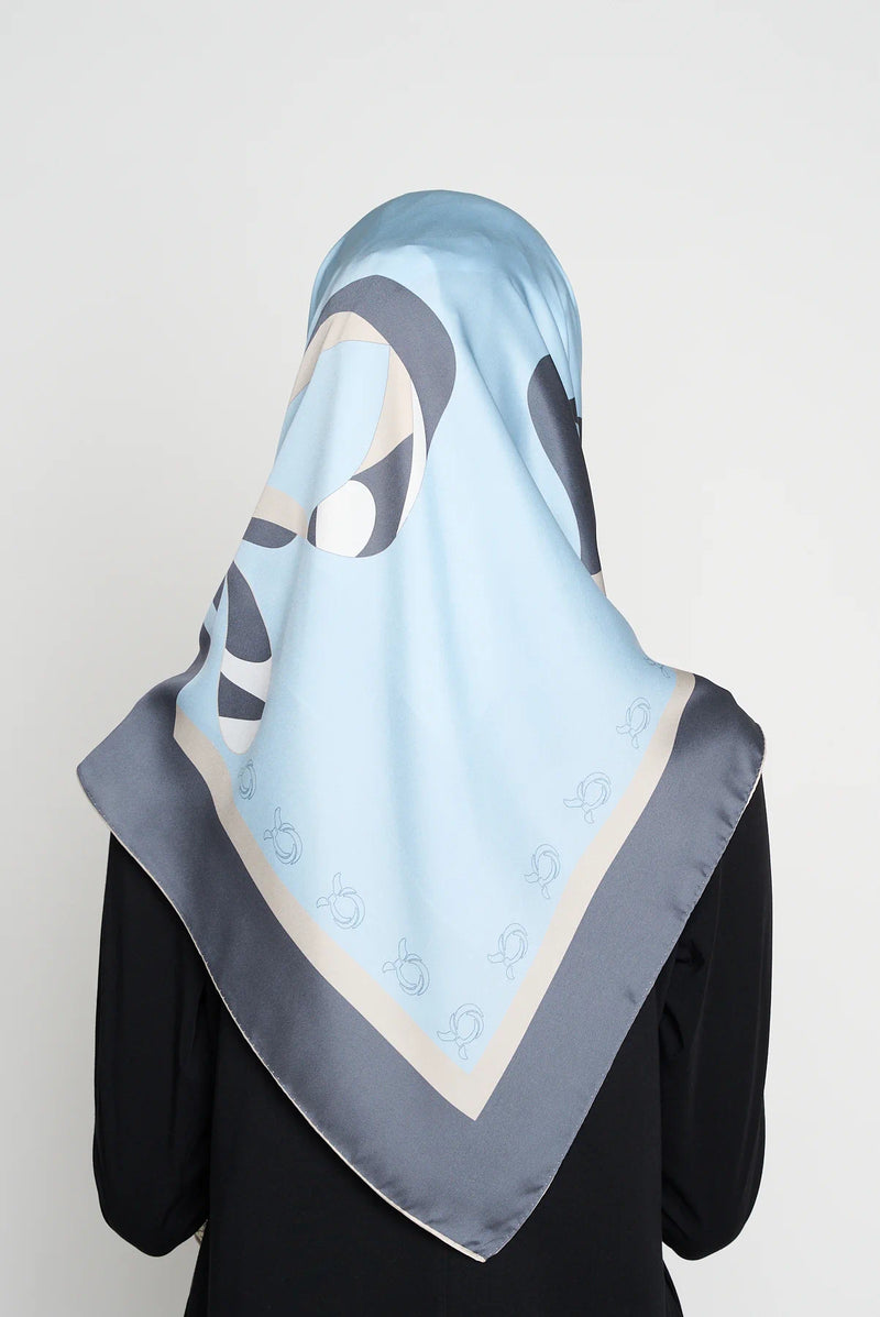 text -- ribbon misty blue