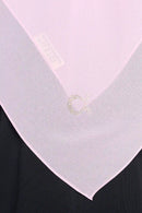 text -- georgette petal pink