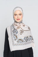 text -- nude paisley