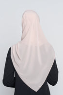 text -- georgette translucent pearl