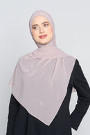stretch easy GEORGETTE shawl with italian hem
