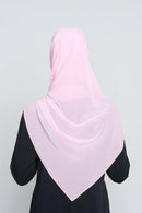 text -- georgette petal pink