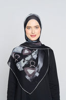 text -- charms smokey black