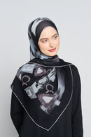 text -- charms smokey black