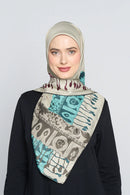 text -- tassels mixed color