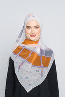 text -- chain saffron lilac