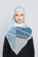 text -- chain calm sky