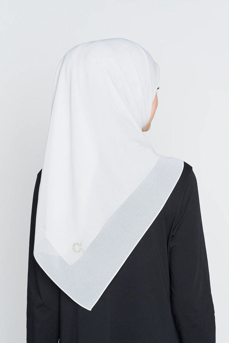 text -- georgette cool grey